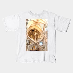 Saint Andrew's Cross, Wells Cathedral Kids T-Shirt